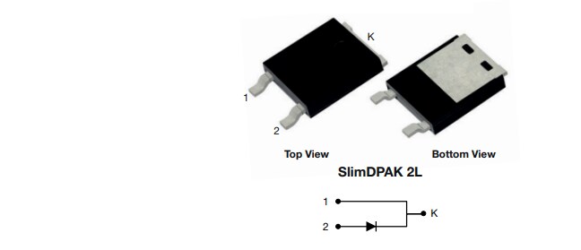 Application Circuit Diagram - Vishay Semiconductors SE80PWTx eSMP® SlimDPak Rectifiers